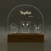 Lampe LED Animaux personnalisée